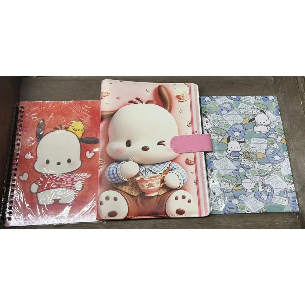 Pochacco A5 Binder w/ matching stationery paper & notebook